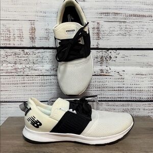 New Balance Cream and Black Women's Sneakers